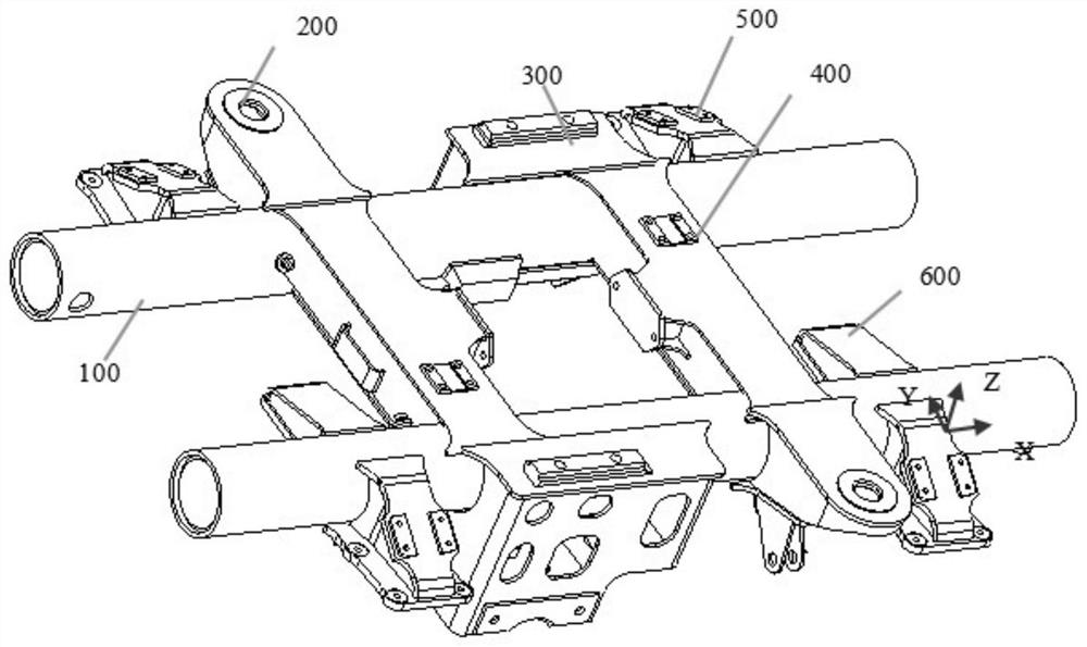 Repair-free welding method for rail vehicle tube-sheet structure