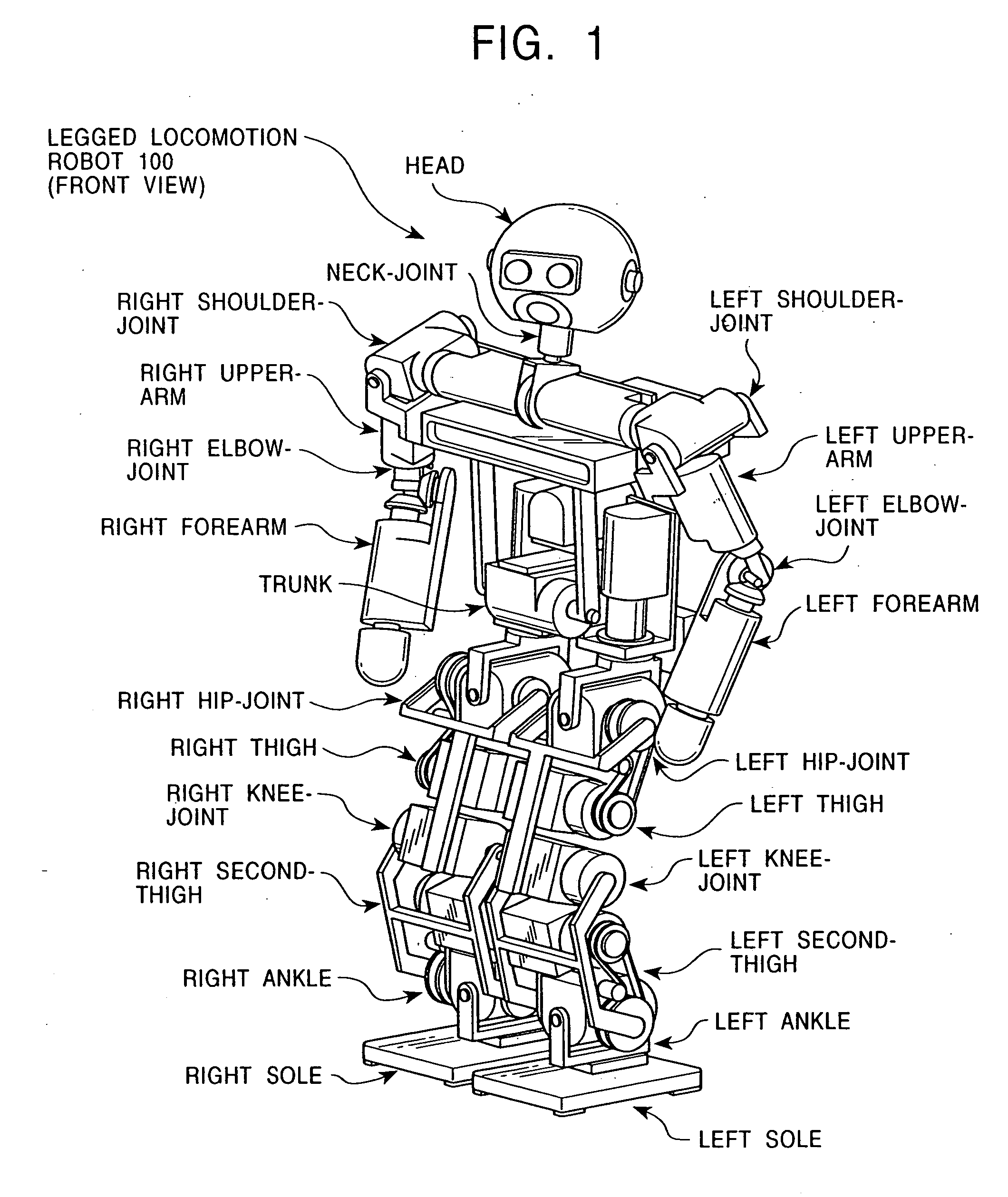 Motion controller and motion control method for legged walking robot, and robot apparatus