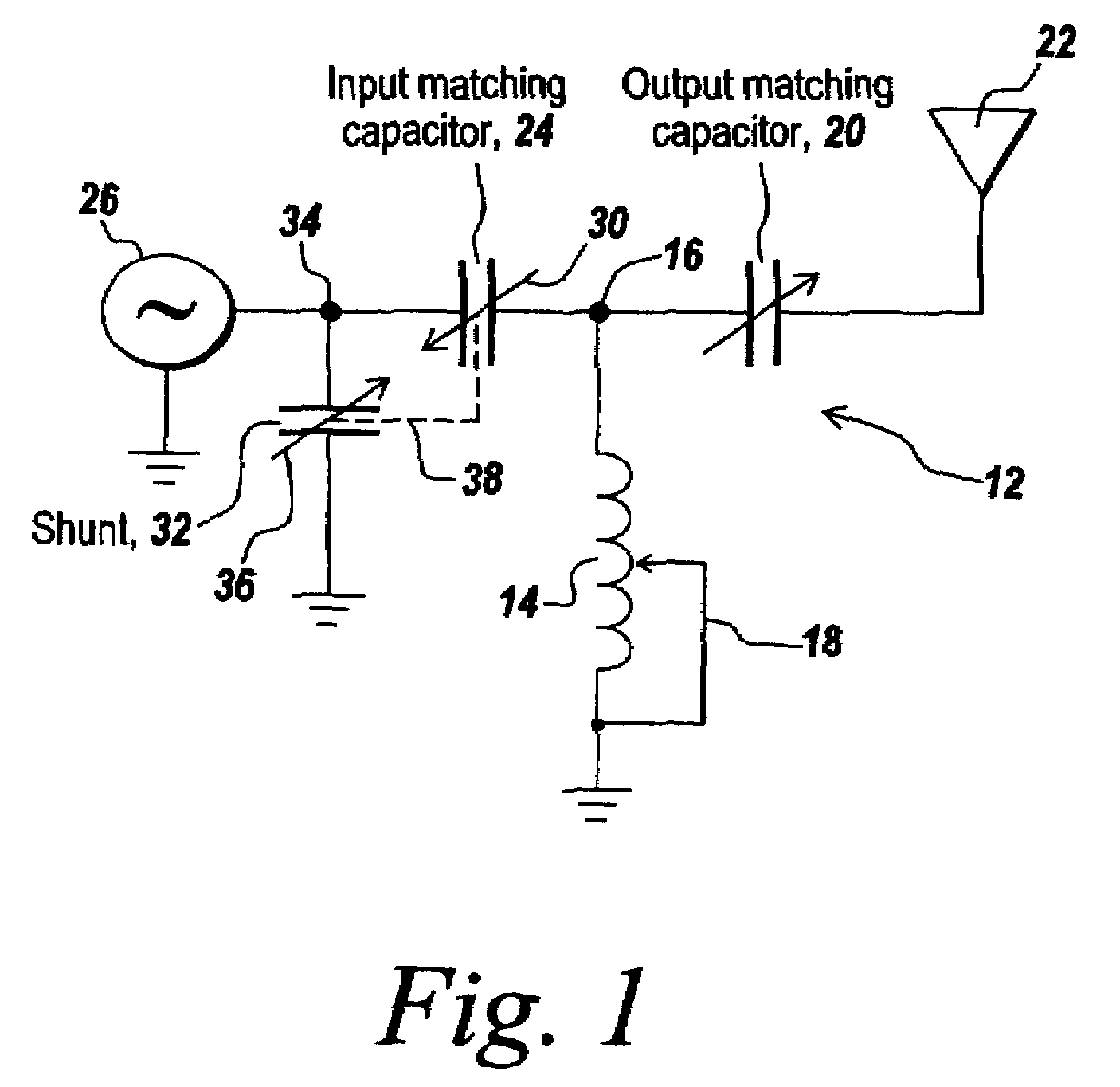 Extended matching range tuner