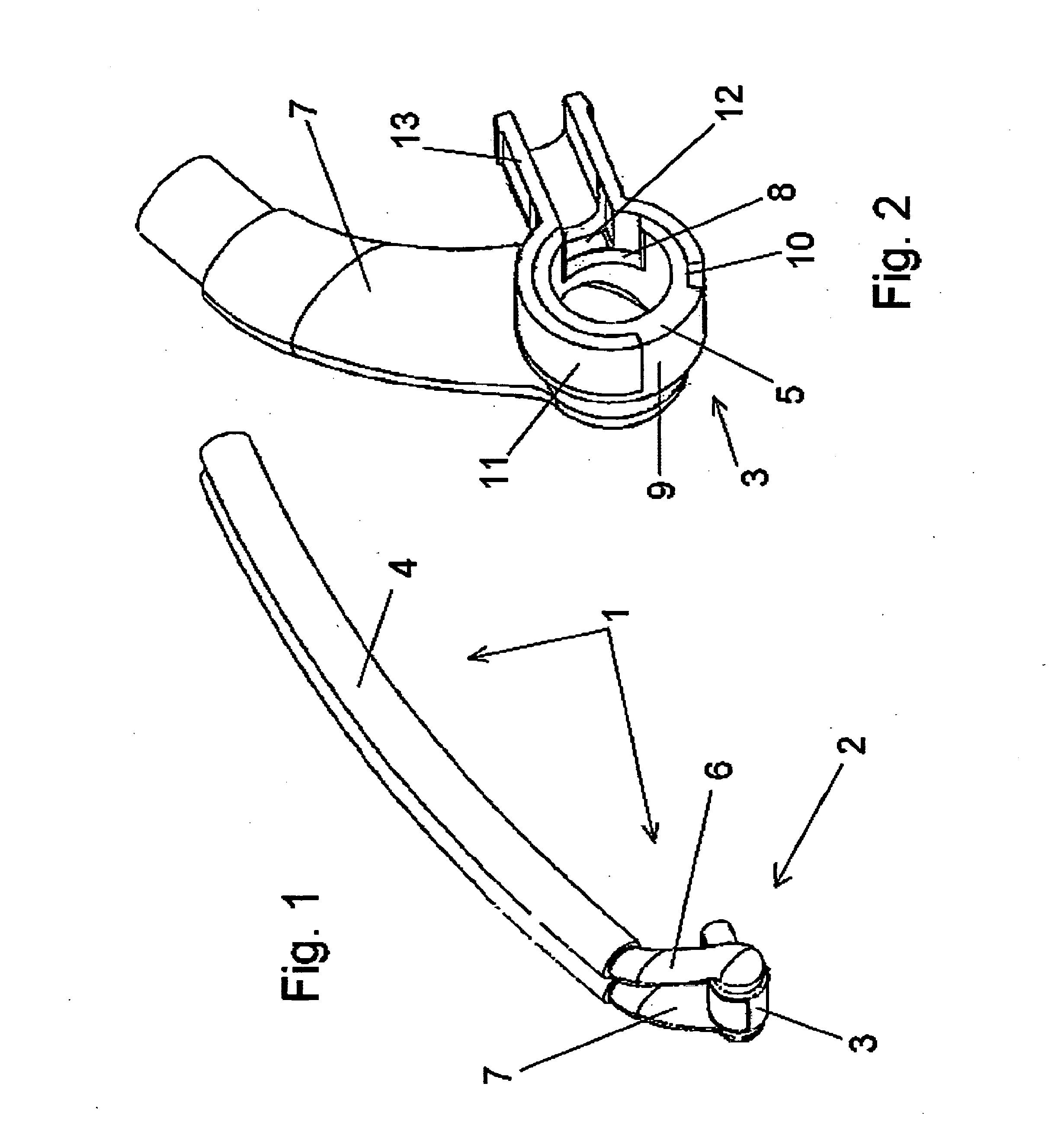 Nasal adapter system for cpap respiration