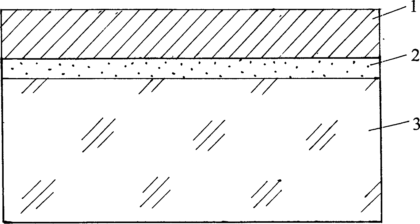 Glass coated with color multilayer film and its producing method