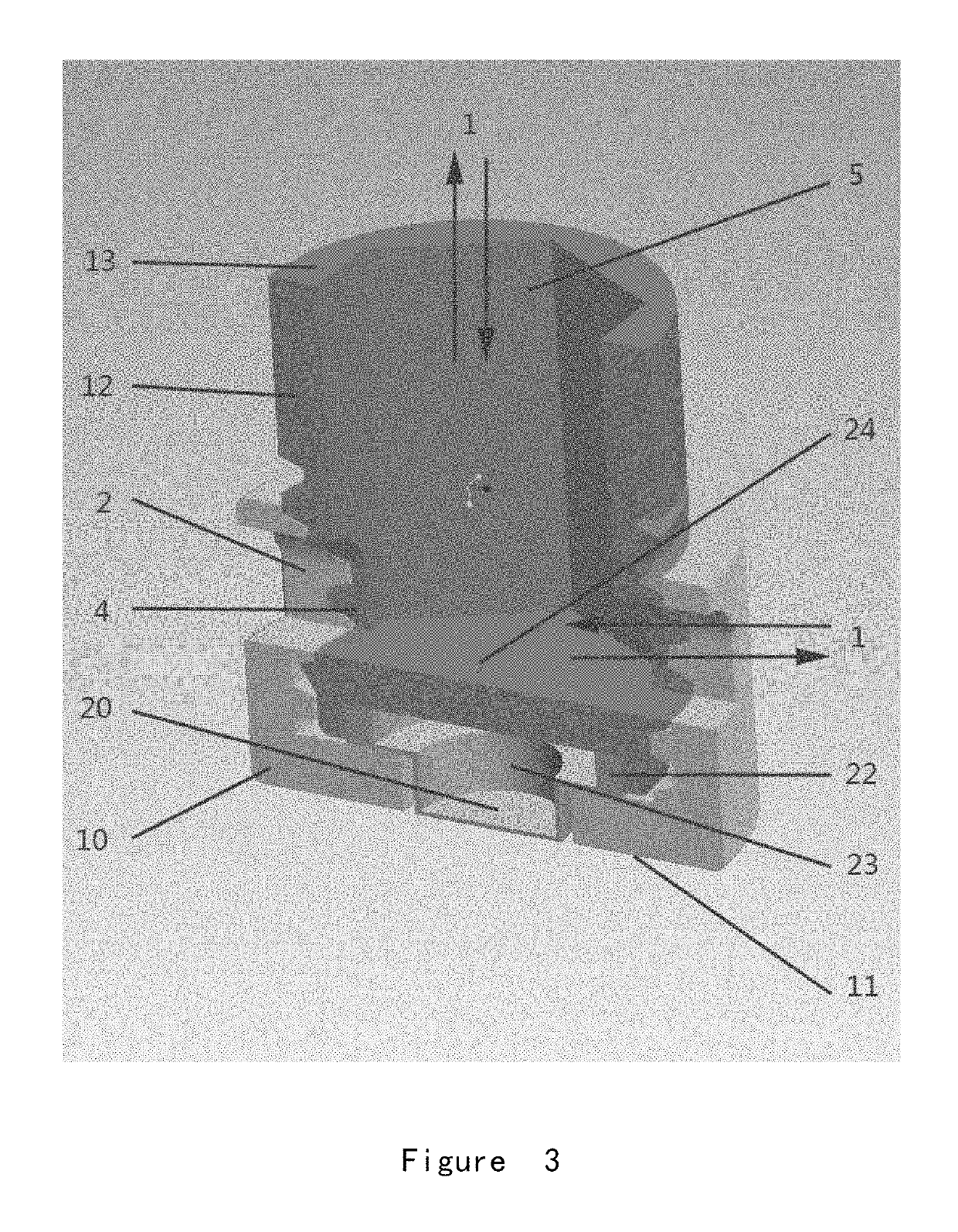 Biological sample vitrification carrier and usage thereof