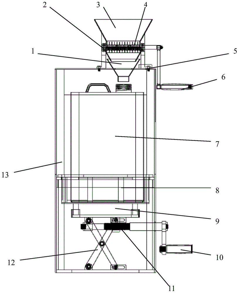 Processing mechanism for recycling kitchen waste