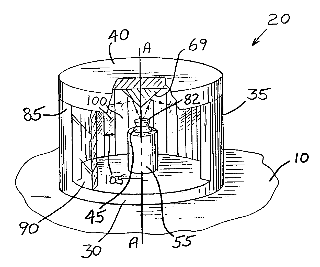 High-intensity directional light