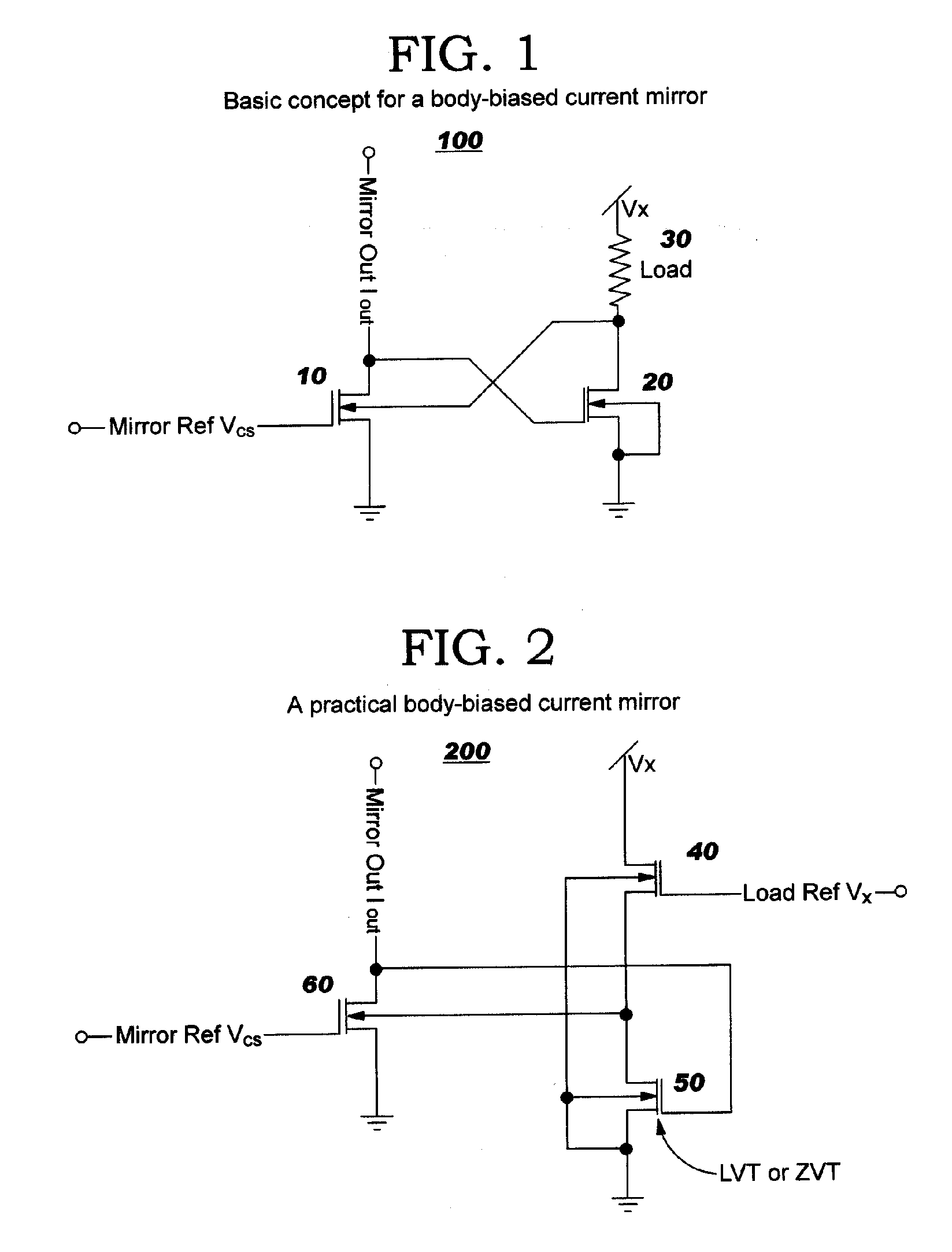 Body-biased enhanced precision current mirror