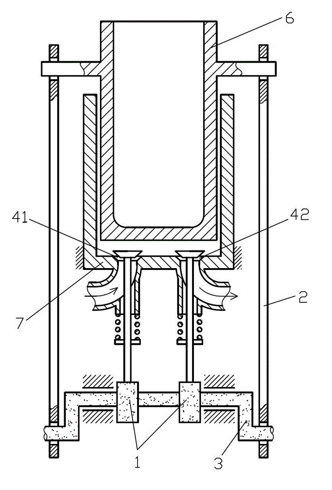 crankshaft cam valve train