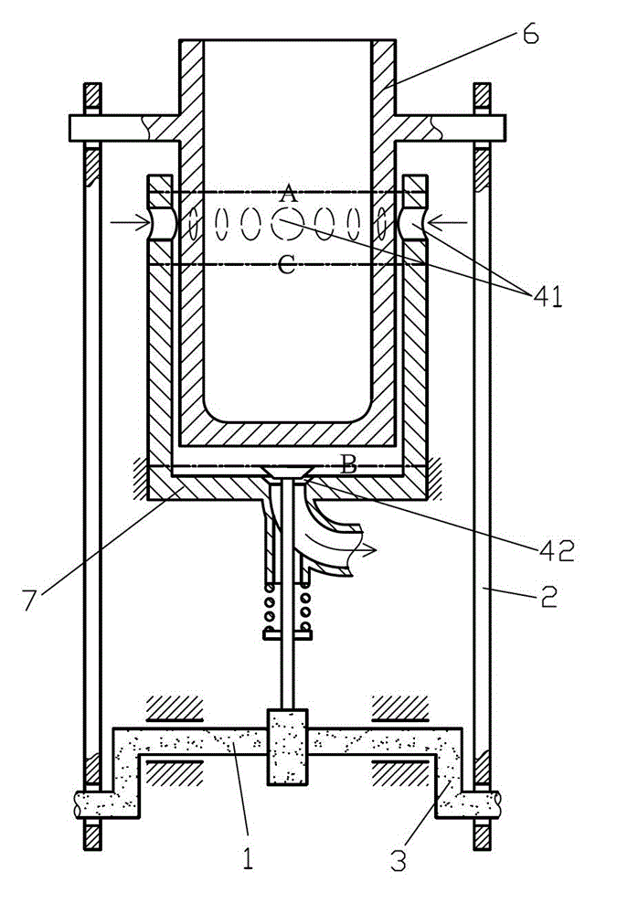 crankshaft cam valve train