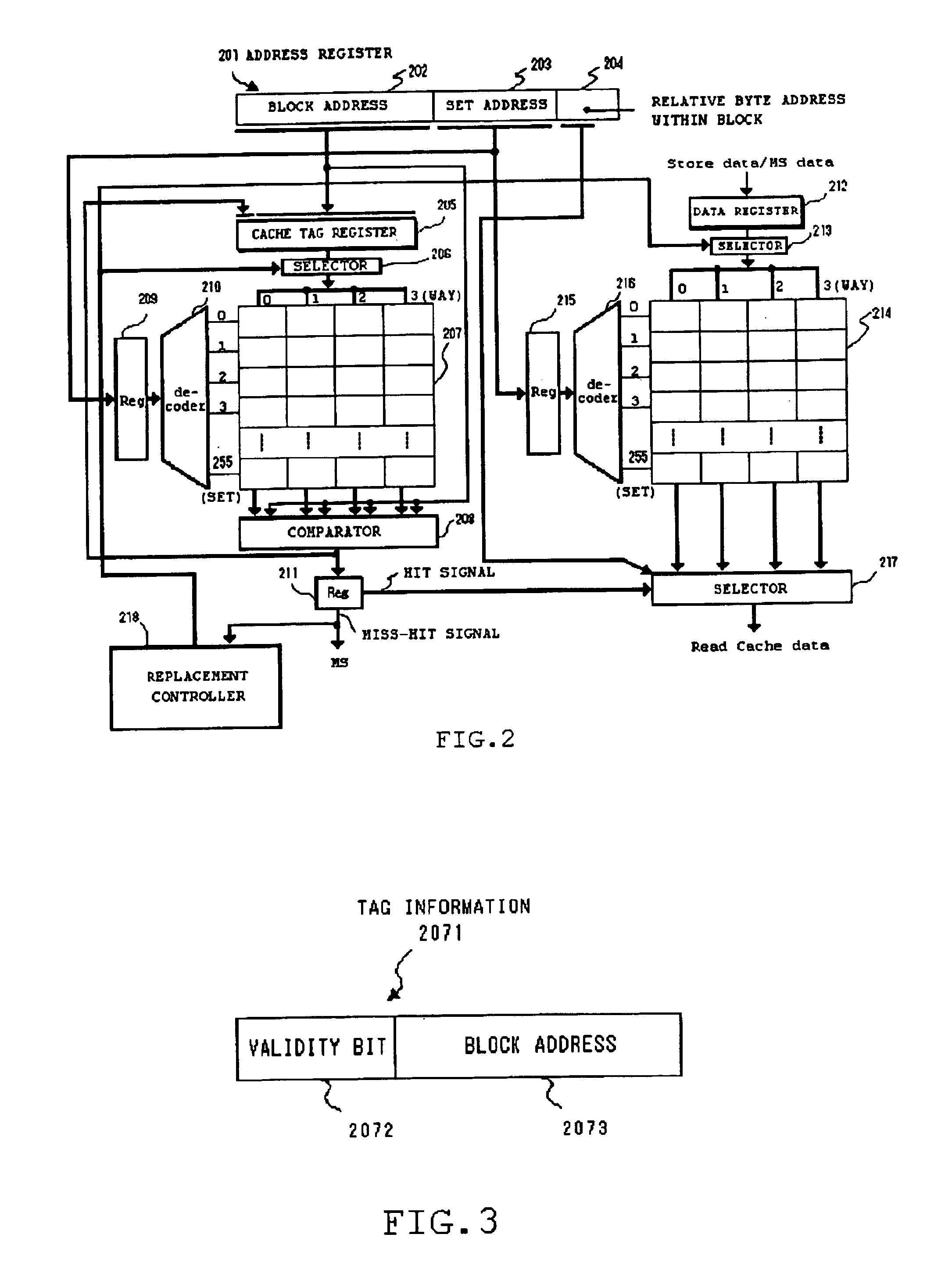 Shared cache memory replacement control method and apparatus