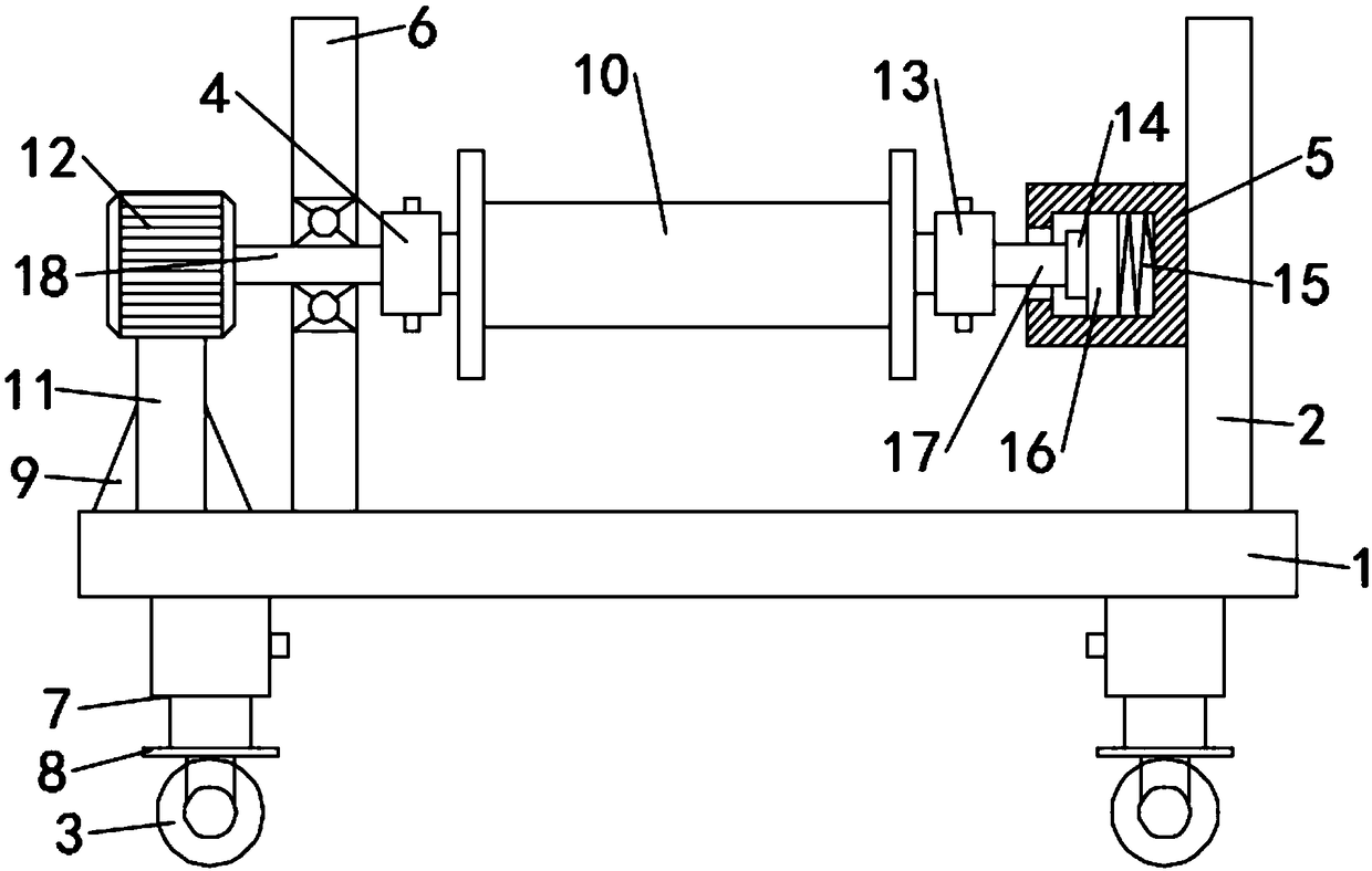 Mobile type power cable winding equipment