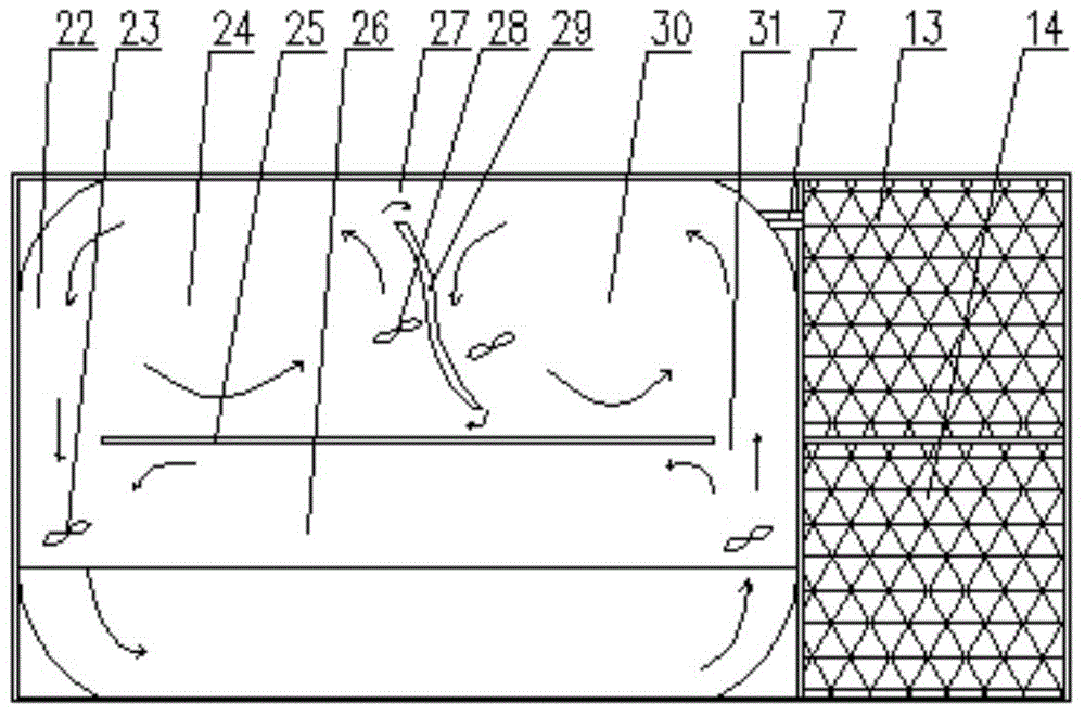 Desulfurization wastewater treatment device