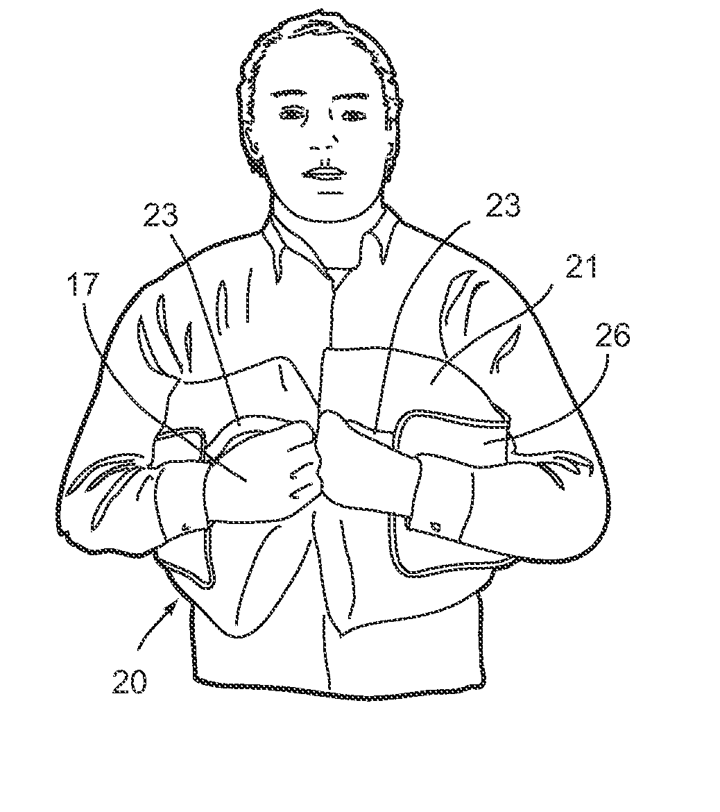 Torso compression medical device and method