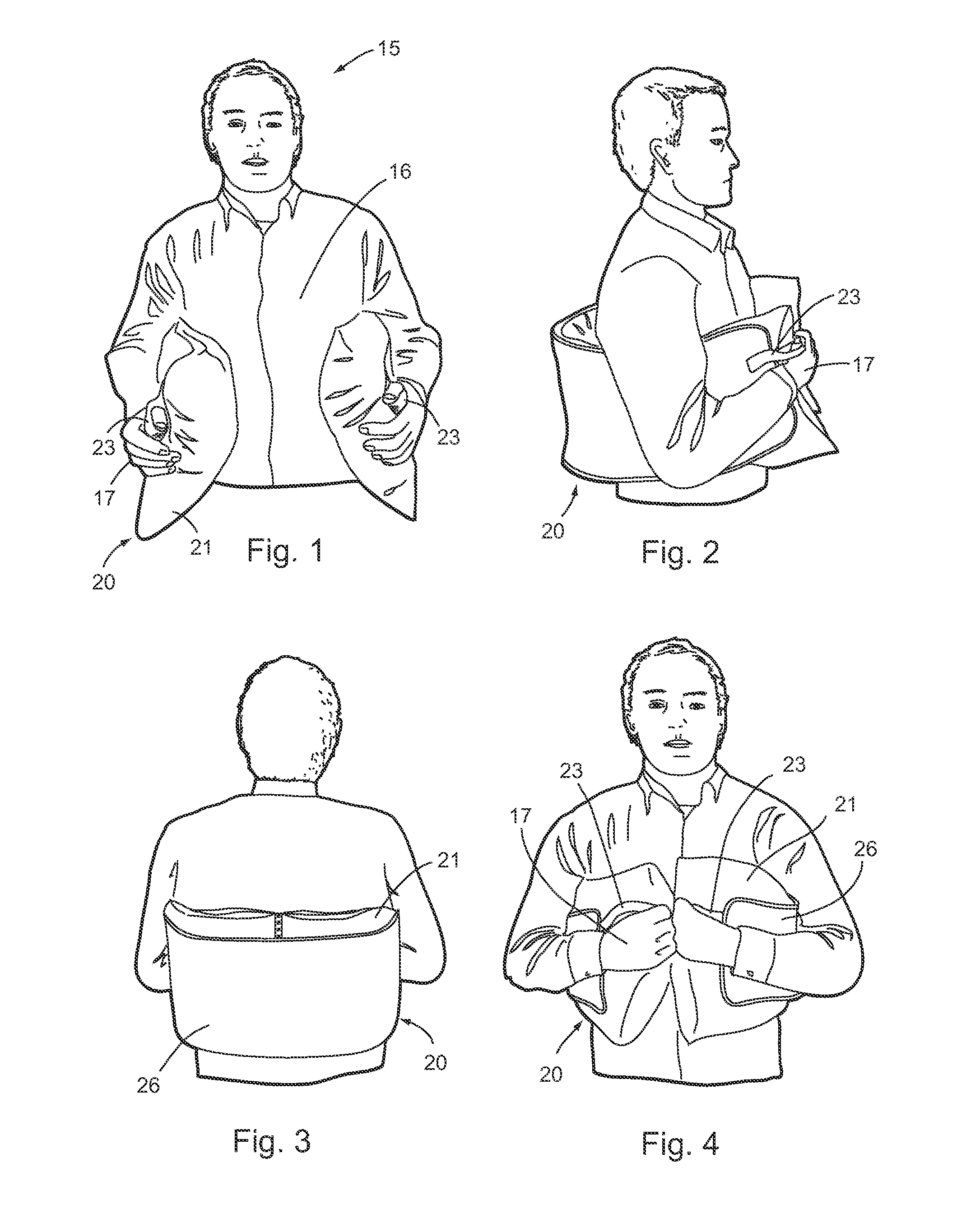 Torso compression medical device and method