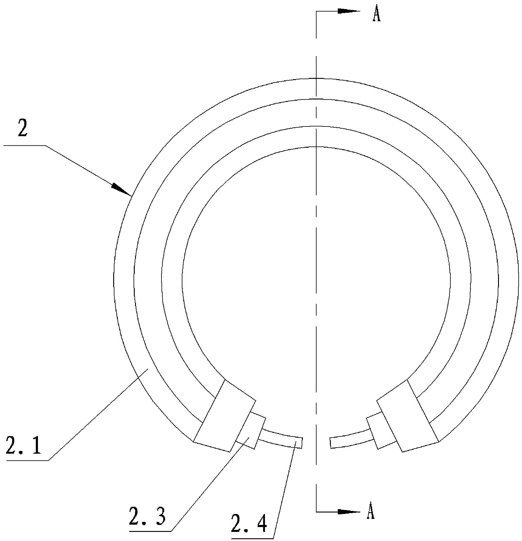 Oil heater and welding method thereof