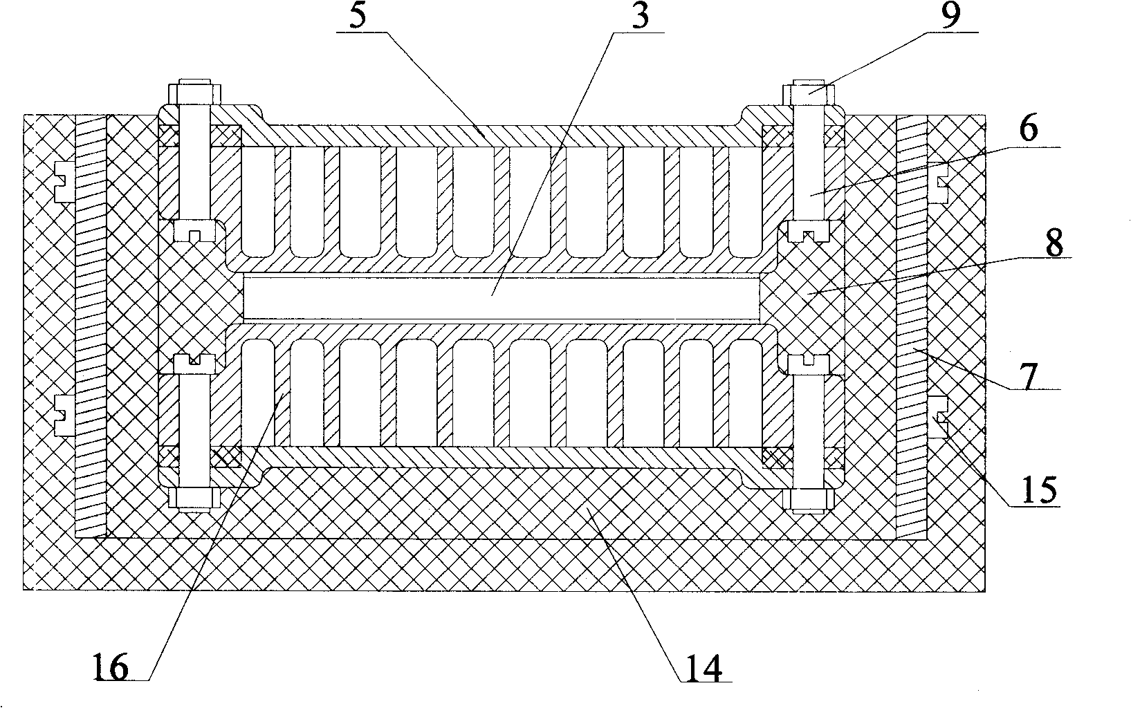 A temperature difference semiconductor module with cooling and heating and temperature difference power generation function