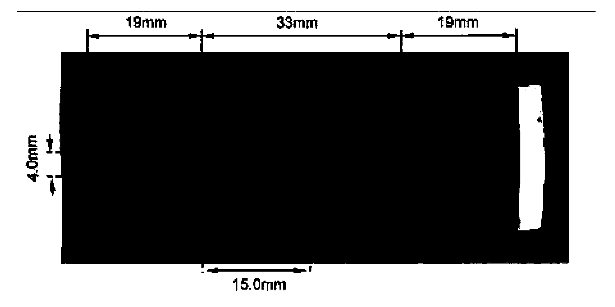 Method and device for determining sample toughness in pipeline steel drop weight tear test