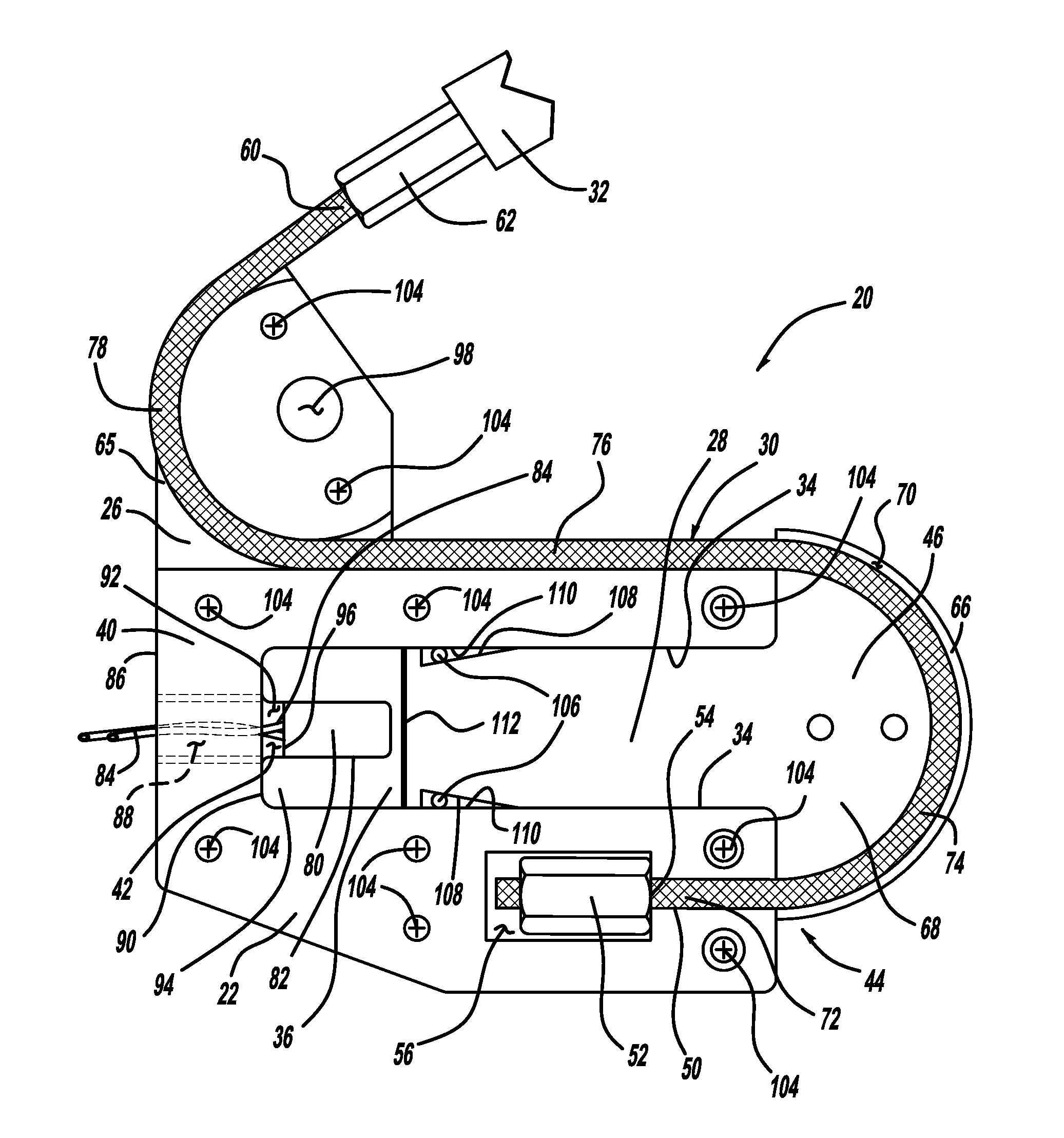 Thin Linear Seatbelt Pretensioner