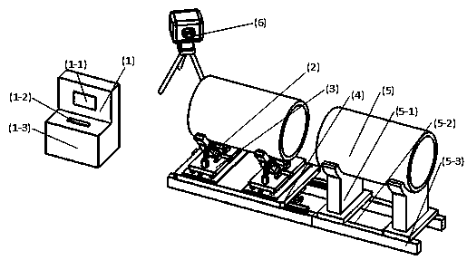 Automatic flexible assembling device and method for drum cabins