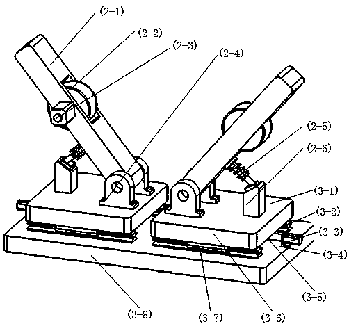 Automatic flexible assembling device and method for drum cabins