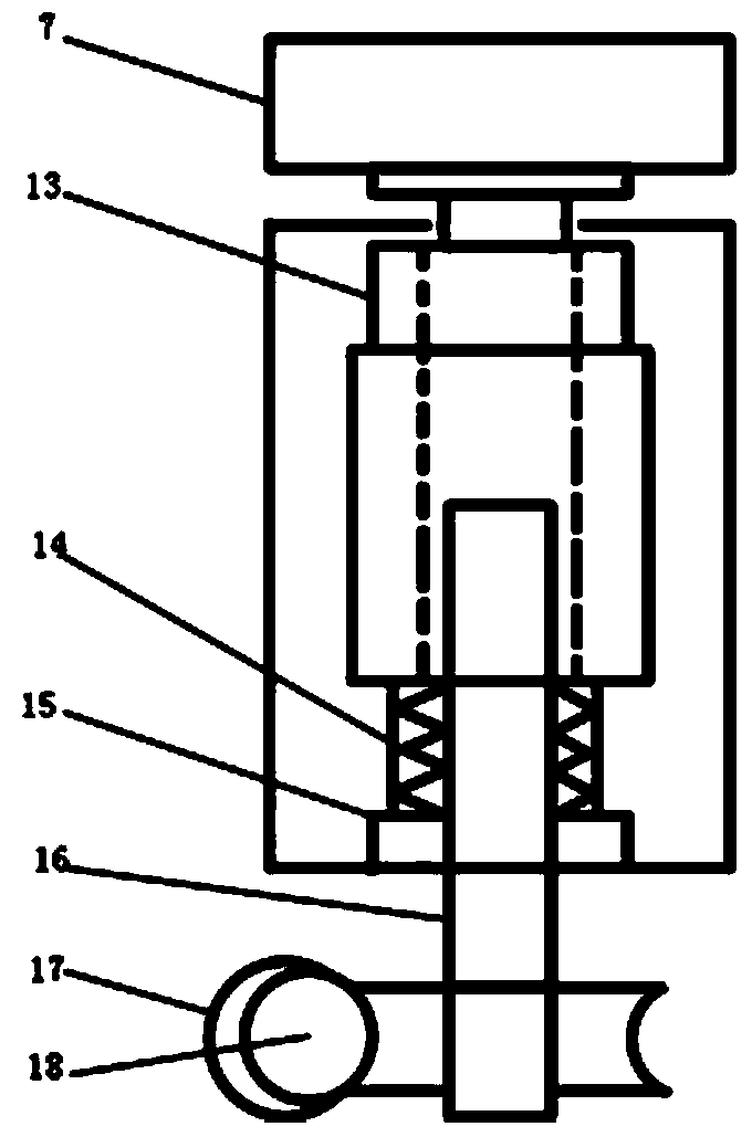 Friction load coupling experimental device and friction load coupling experimental method in marine climate environment