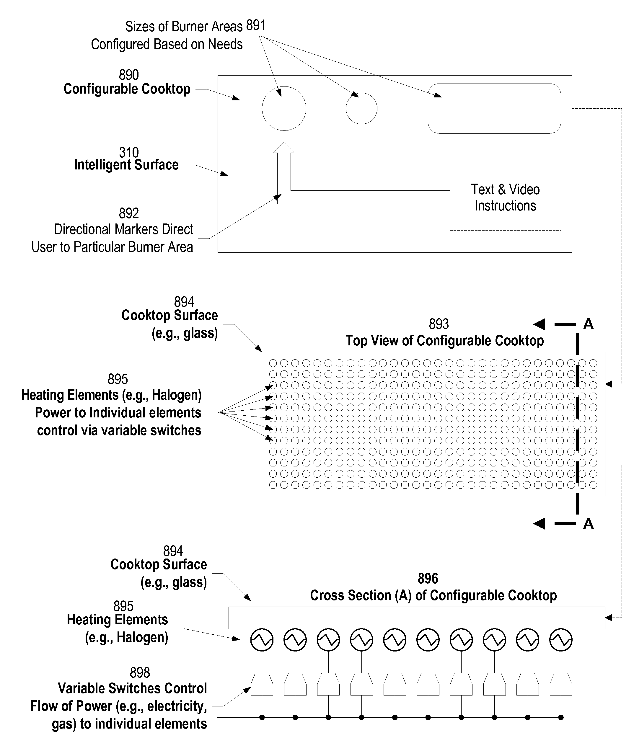 Interactive recipe preparation using instructive device with integrated actuators to provide tactile feedback