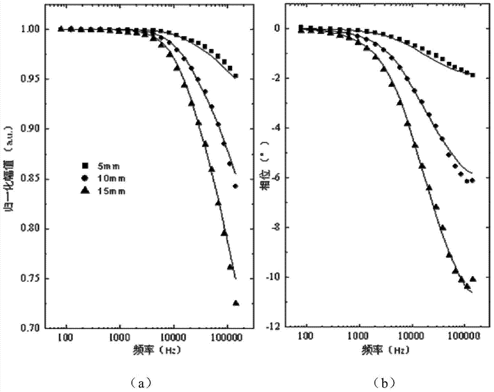 Method used for eliminating system frequency response influences on photo-carrier radiometry technology semi conducting material characteristic measuring equipment