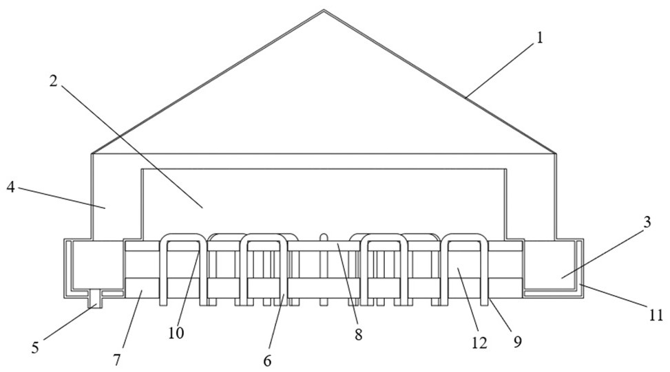 Solar floating type seawater desalination device