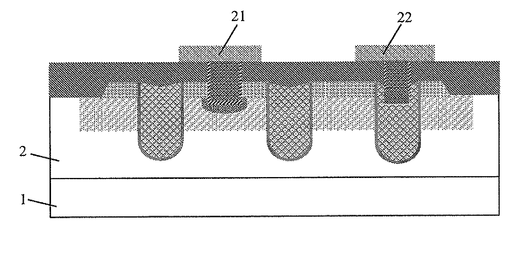 Trench MOSFET with trench contact holes and method for fabricating the same