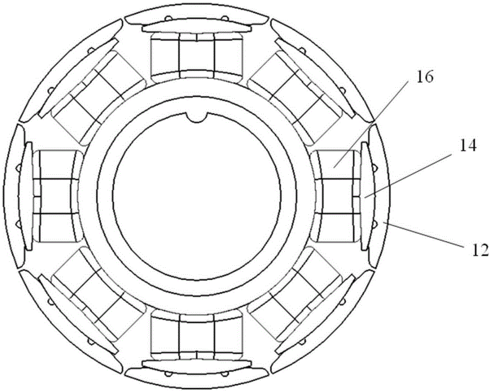 Single-phase outer rotor motor and rotor thereof