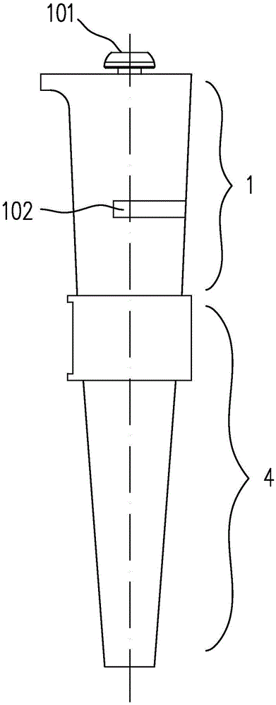 Equivalent continuous dropping liquid-transferring gun