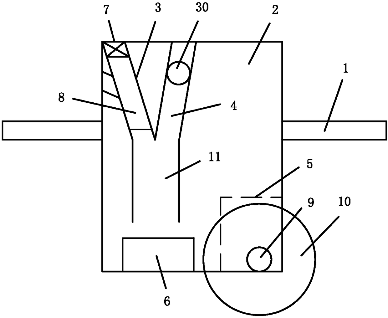 Multifunctional corn straw smashing and fertilizing rotary tillage machine