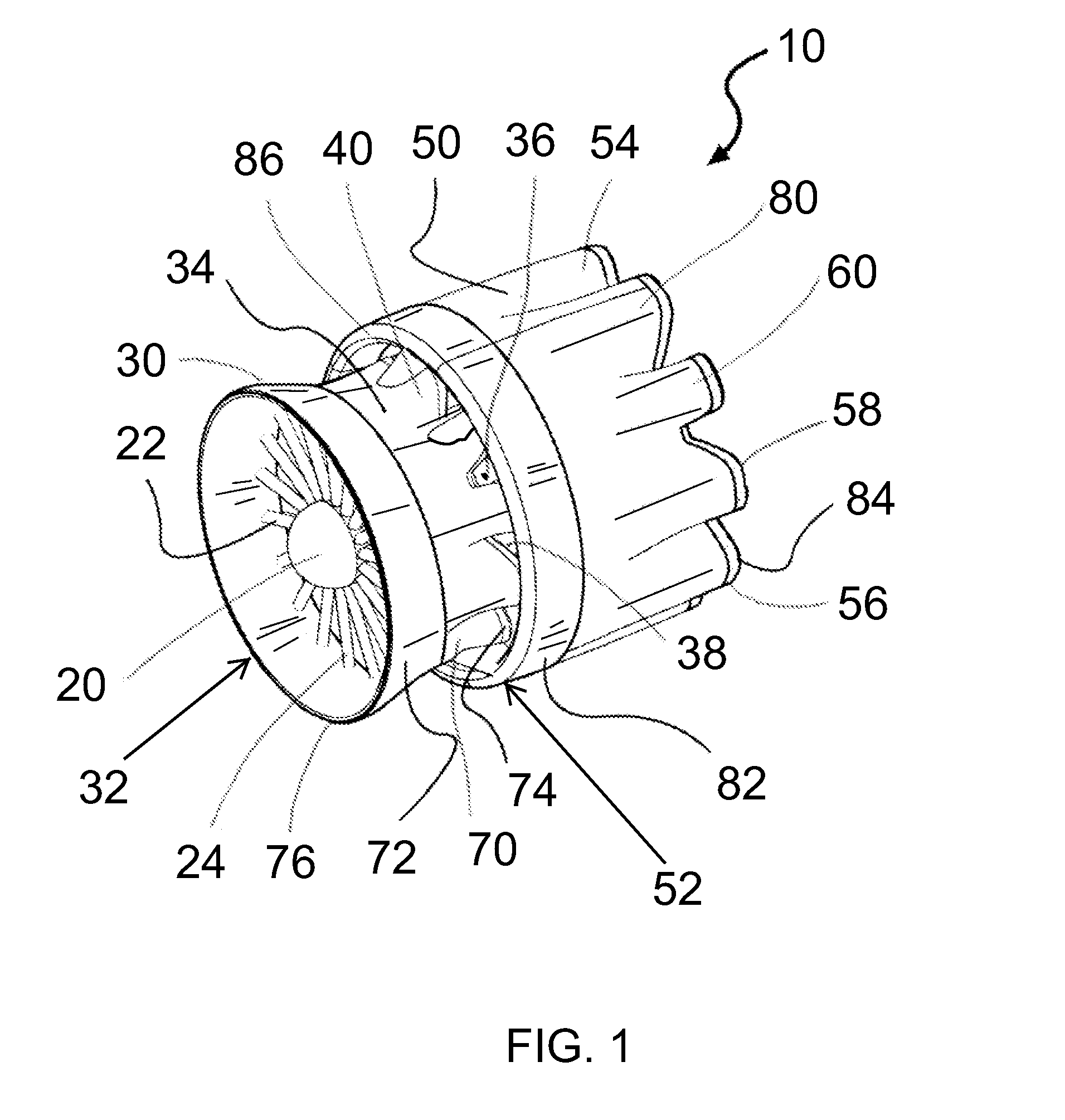 Wind turbine with skeleton-and-skin structure