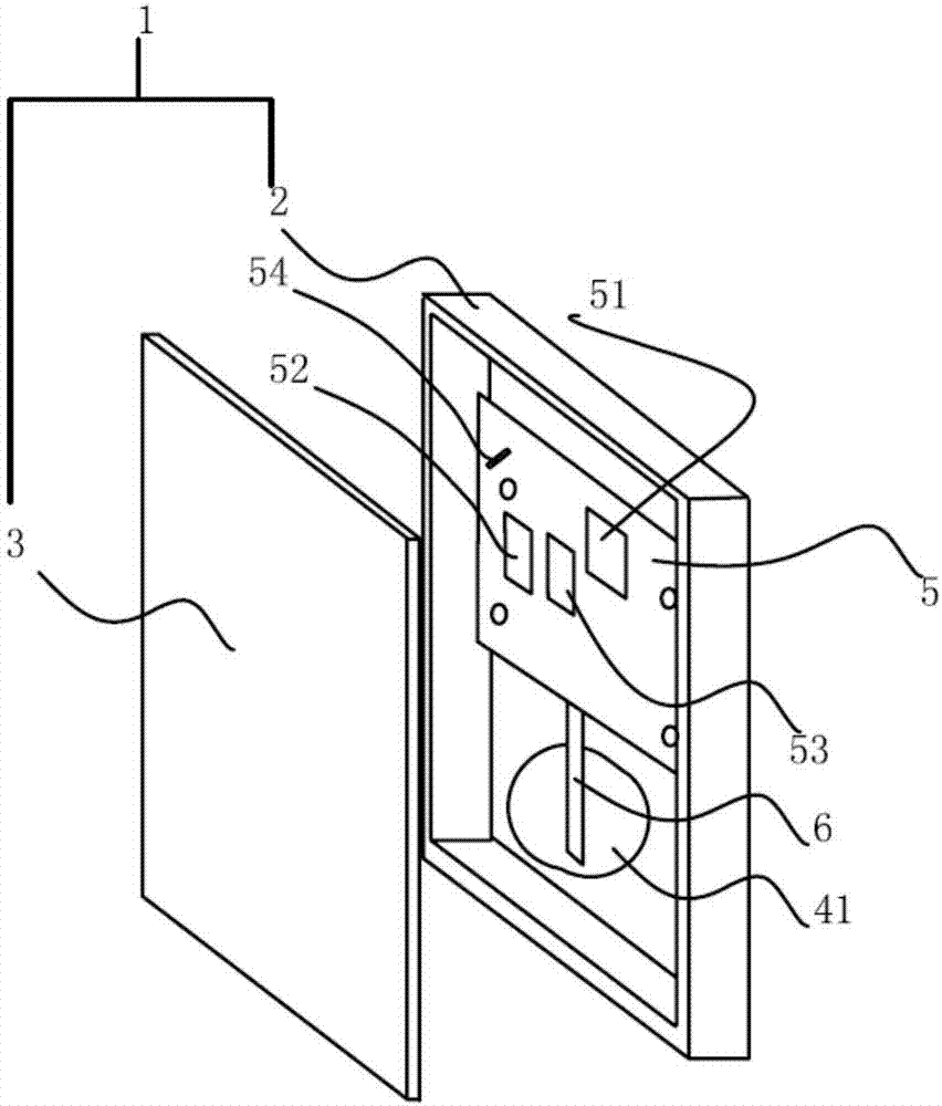 Antenna-built-in wireless temperature and humidity probe