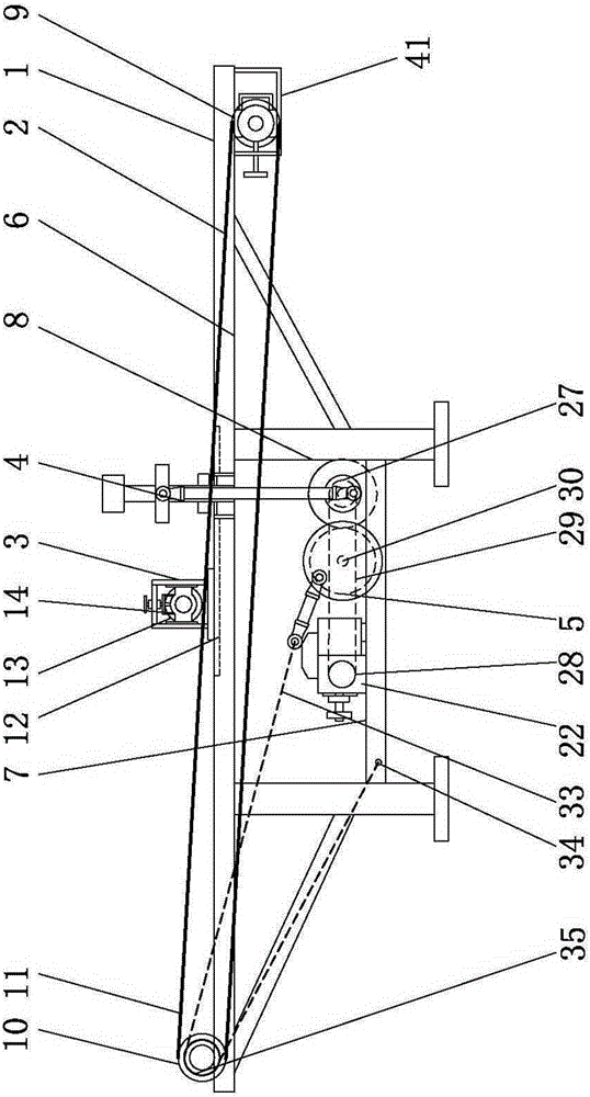 Mechanical cake pressing machine