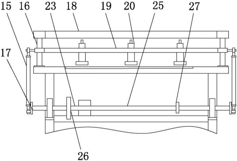 Mechanical cake pressing machine