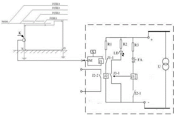 Current voltage transformer secondary neutral grounding current acquisition device