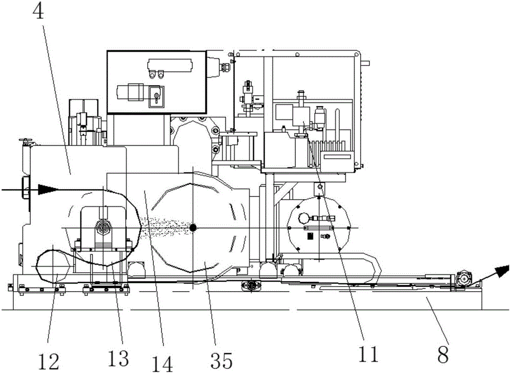 Satellite type electron-beam curing ink offset press