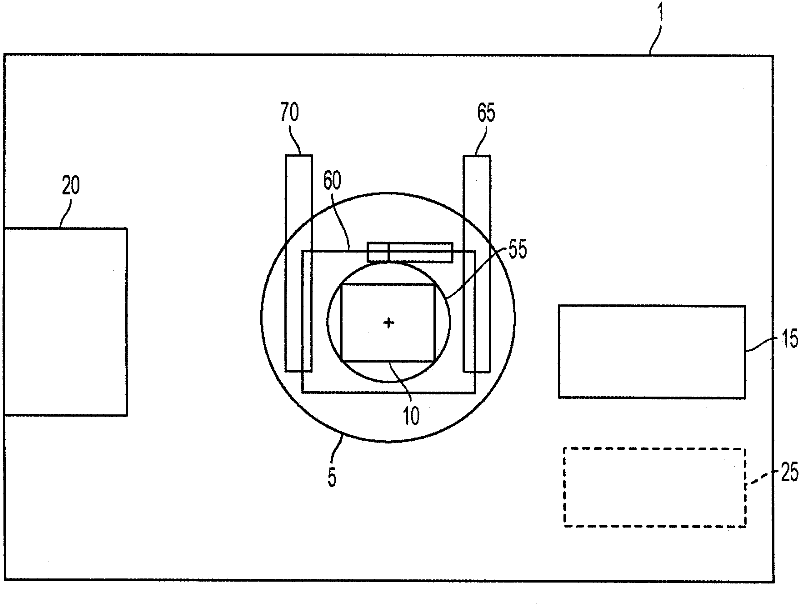 Camera with rotating polarizing filter