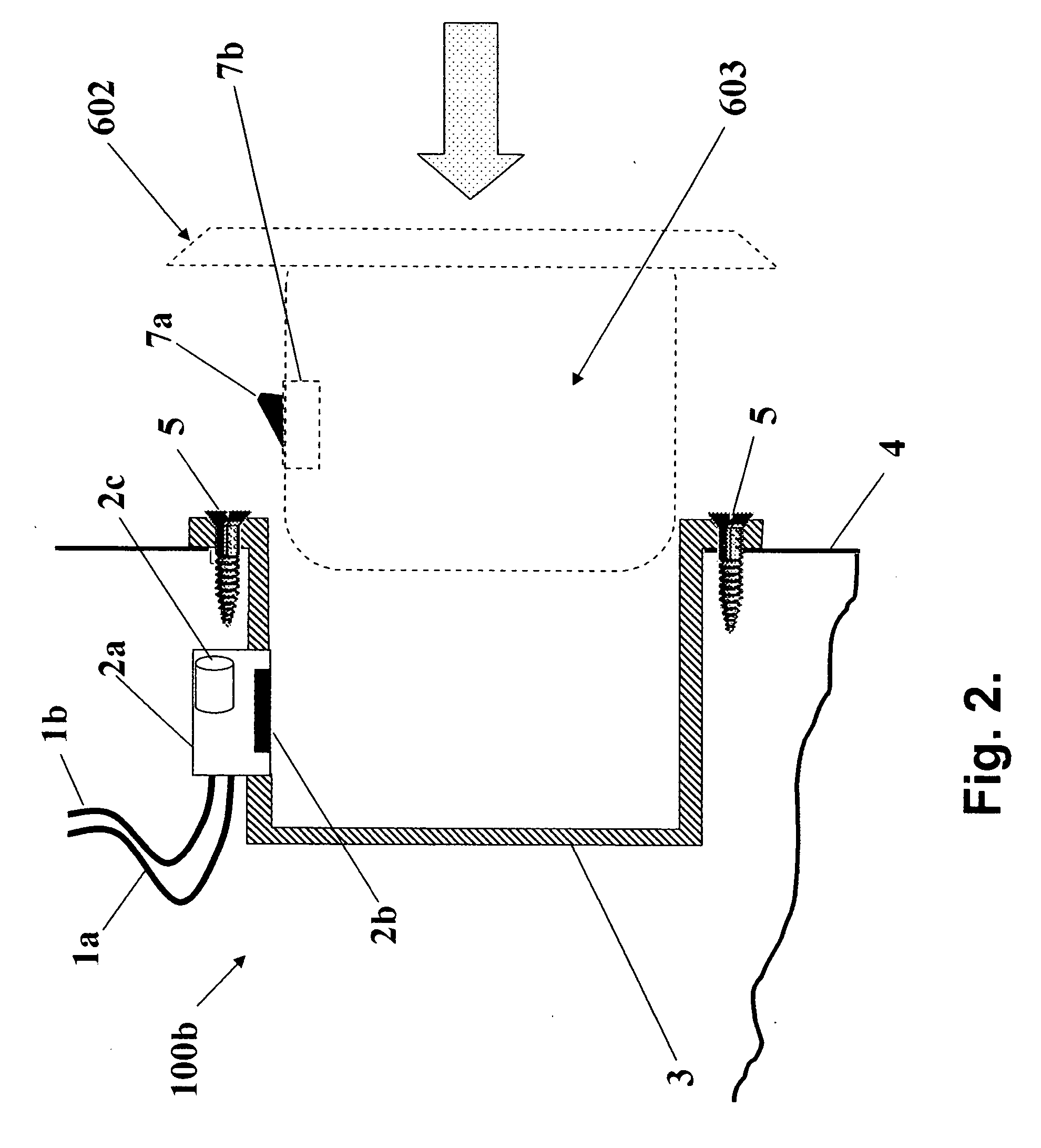 Insertable wall mounted computing apparatus