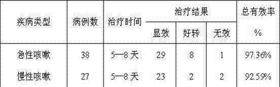 Externally used medicine for treating children's cough and preparation method thereof