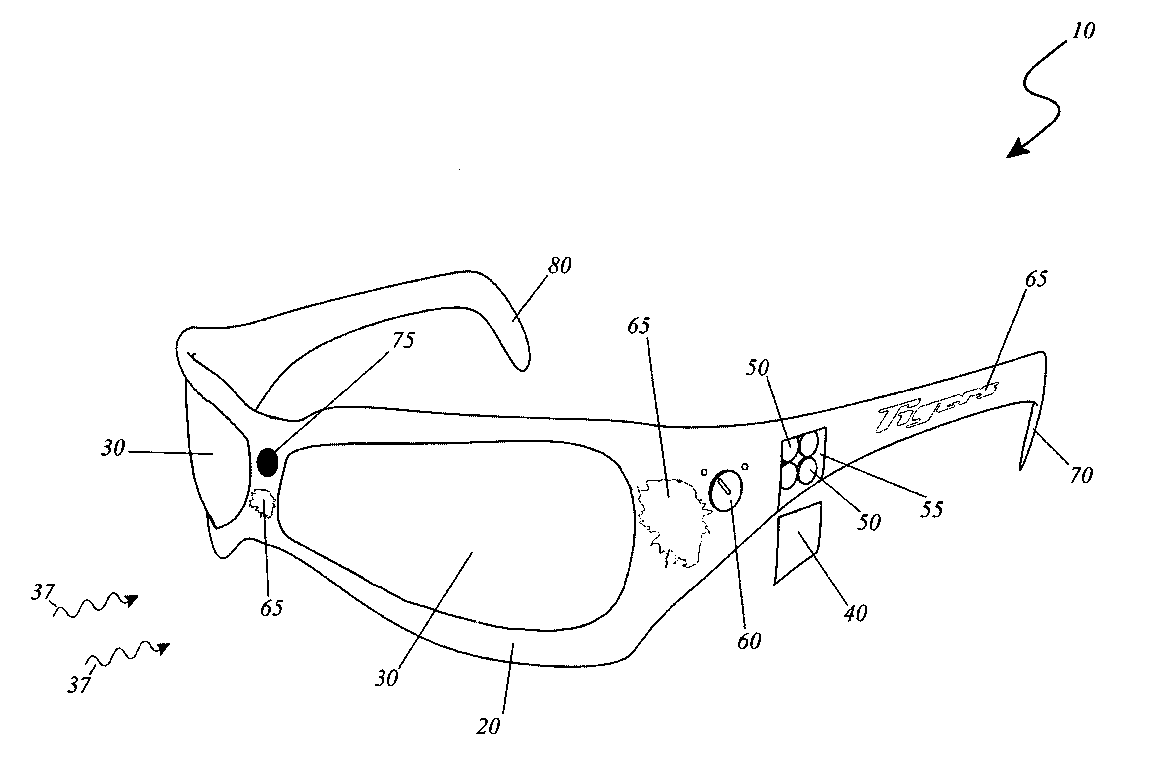 Safety sun glasses with high intensity light protection