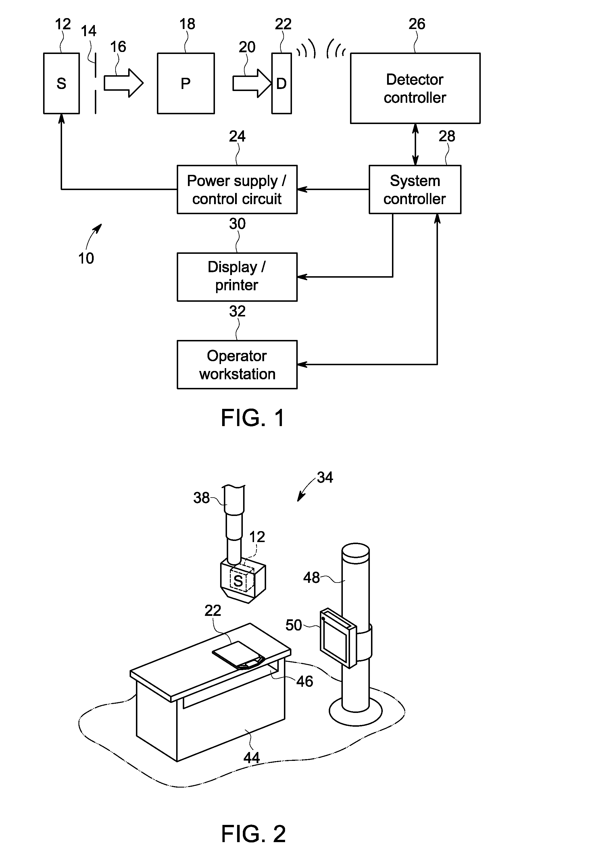 Digital x-ray detector  assembly with elastomeric backscatter shield