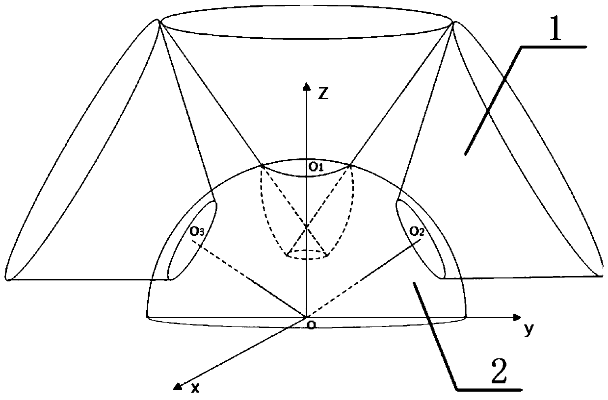 Optical Receiver Antenna for Angle Diversity Filled Compound Parabolic Concentrator