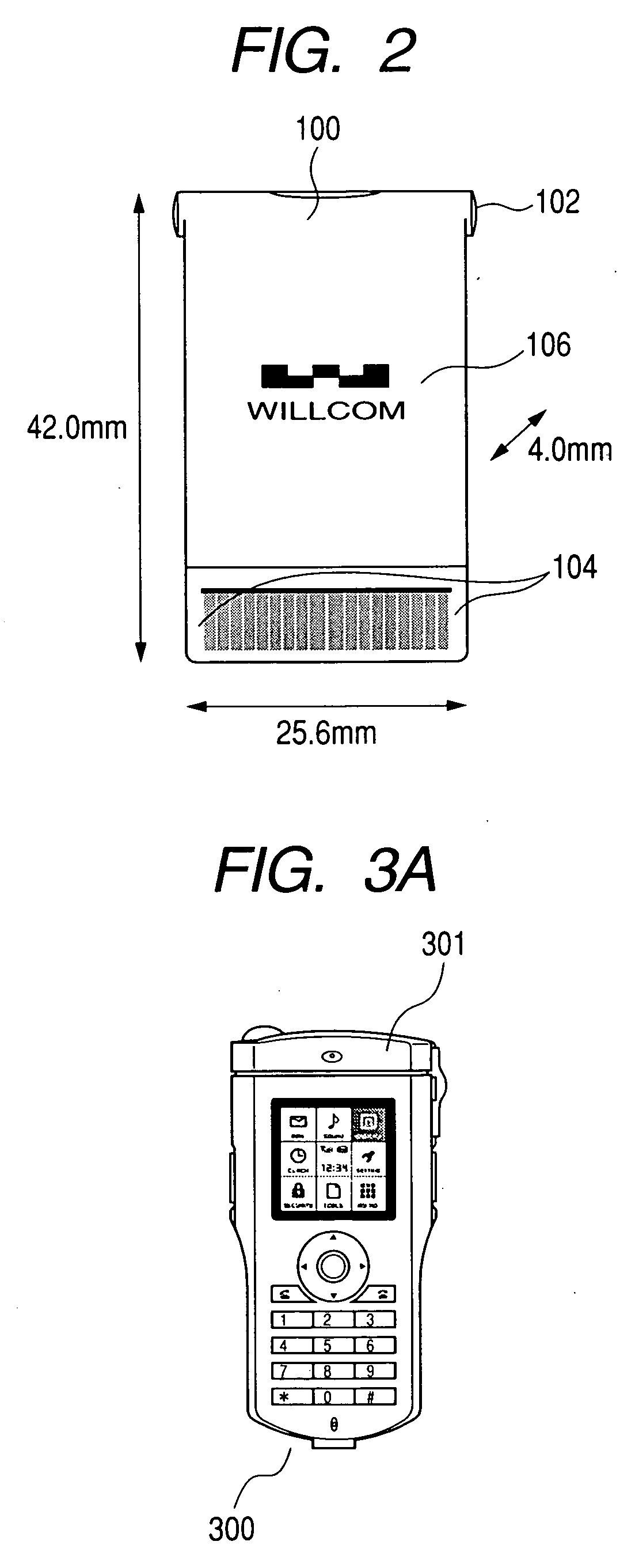 Wireless communication module for mobile communication