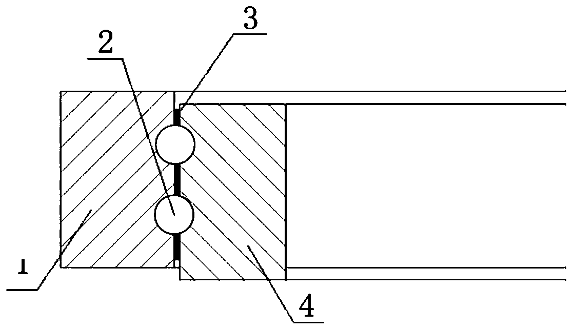 Bearing, and variable pitch device and variable pitch method of wind generating set