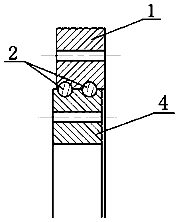 Bearing, and variable pitch device and variable pitch method of wind generating set