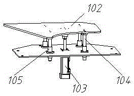 A bending mechanism of a bending machine