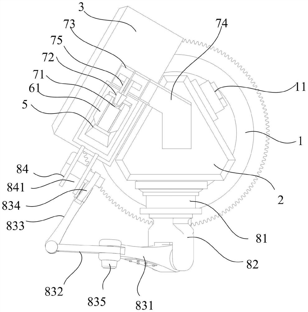 A thermoplastic spacer coating robot for insulating glass production