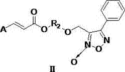 Application of aromatic acid derivative with nitric oxide donor in preparation of medicines for treating malignant cancers