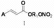 Application of aromatic acid derivative with nitric oxide donor in preparation of medicines for treating malignant cancers