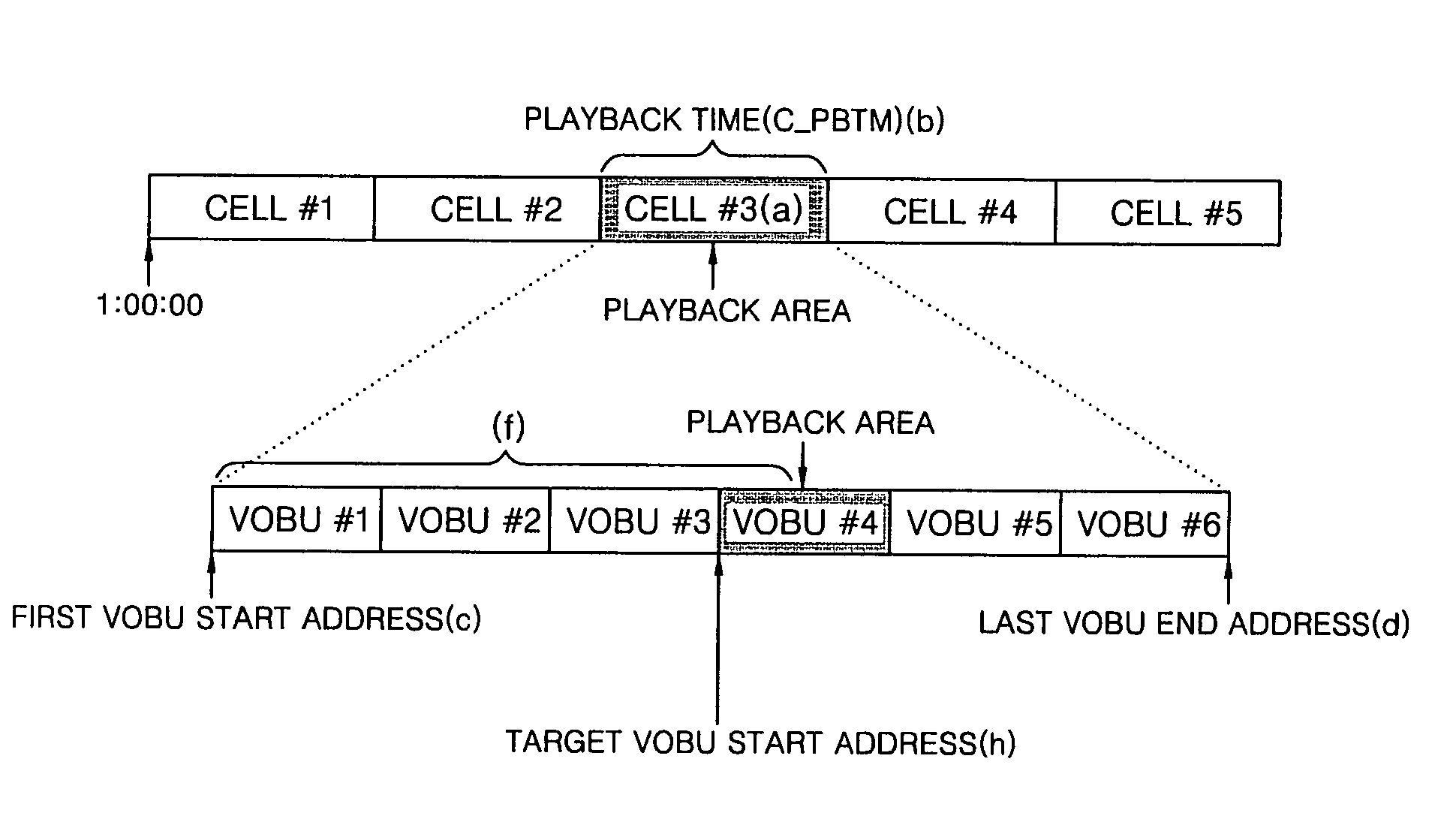 Optical disc apparatus capable of time search function and time search playback method thereof